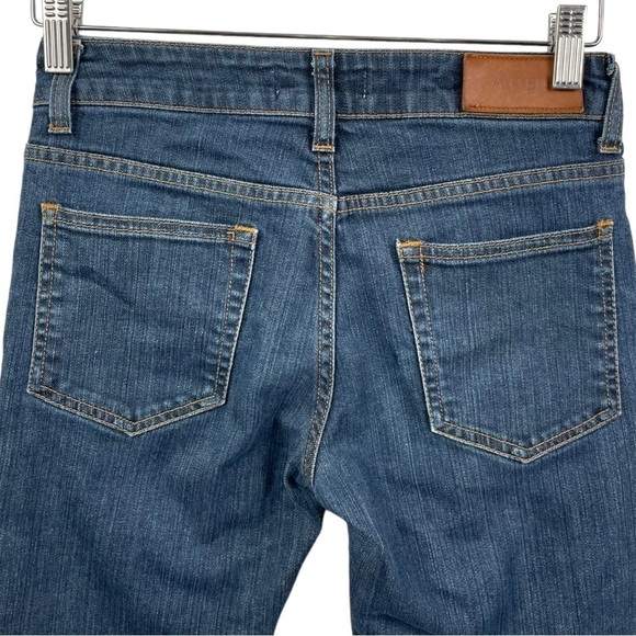 Acne Dark Wash Hex DC Slim Fit Straight Midrise Jeans Size 27 - Picture 5 of 7